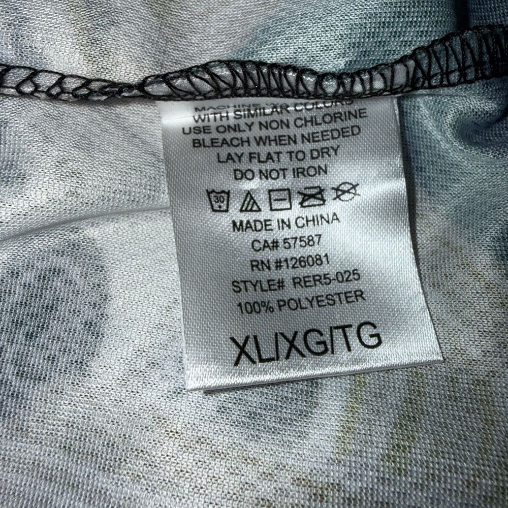 Reason Men's Black and Green 'Paid' Graphic Jersey Size XL - Picture 11 of 11